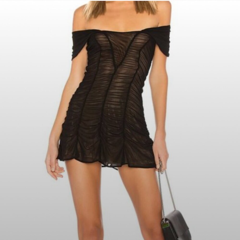 Majorelle mini dress